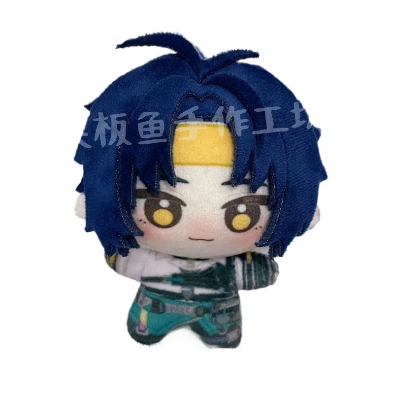 Juego de Anime Zenless Zone Zero Asaba Harumasa Kawaii Cosplay DIY paquete de Material hecho a mano Mini muñeca de algodón juguete colgante regalo para seguidores
