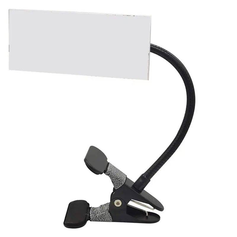 

ABBN-Makeup Mirror With Flexible Clip-On Design For Salon Grafting Eyelash Extensions