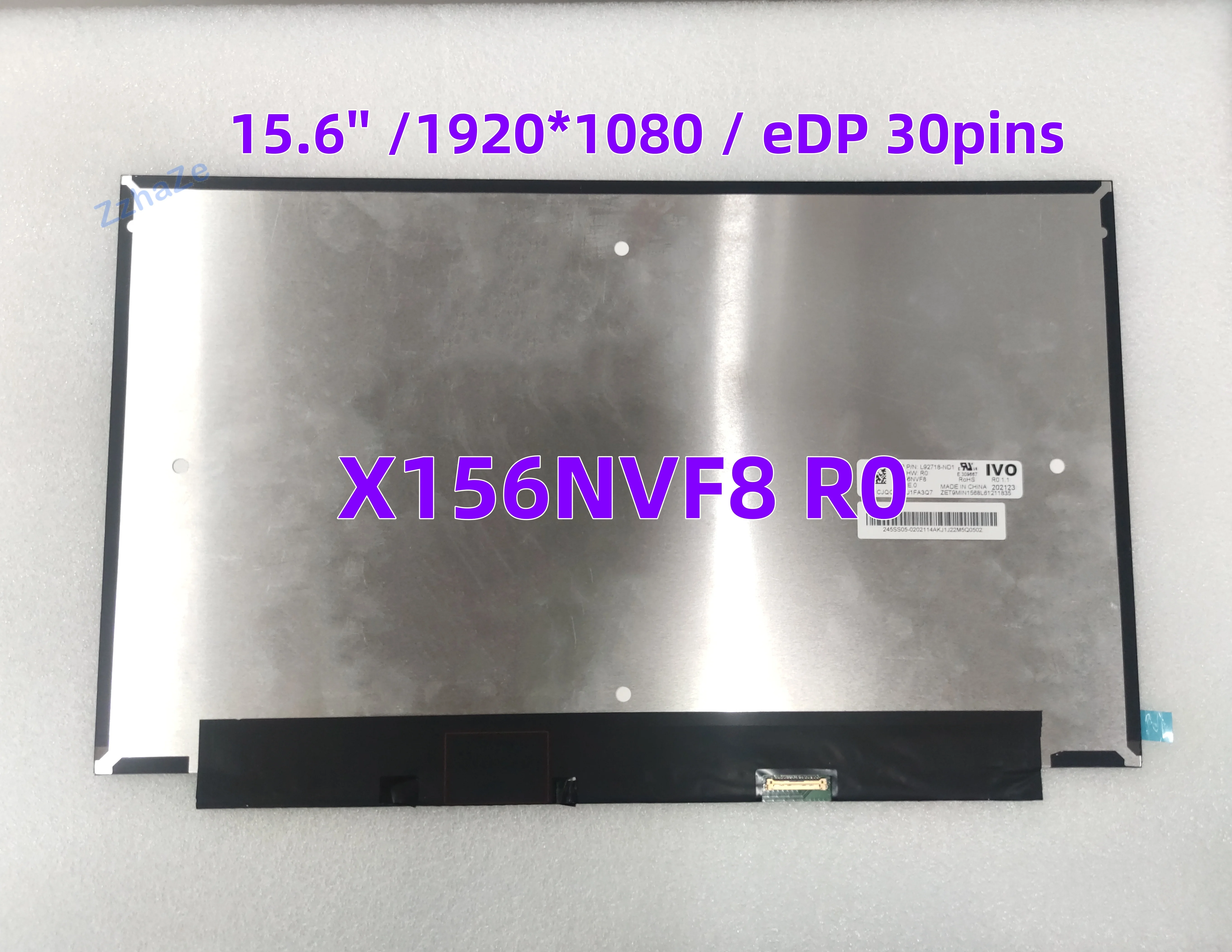 

HP L92718-ND1 X156NVF8 R0 15,6 "экран конфиденциальности