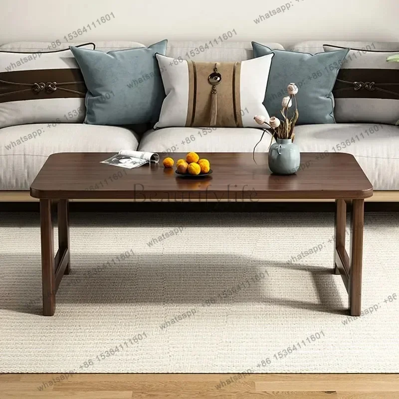 Wooden Luxury Coffee Tables Modern Simple Glamour Aesthetic Standing Coffee Table Minimalist Unique Couchtisch