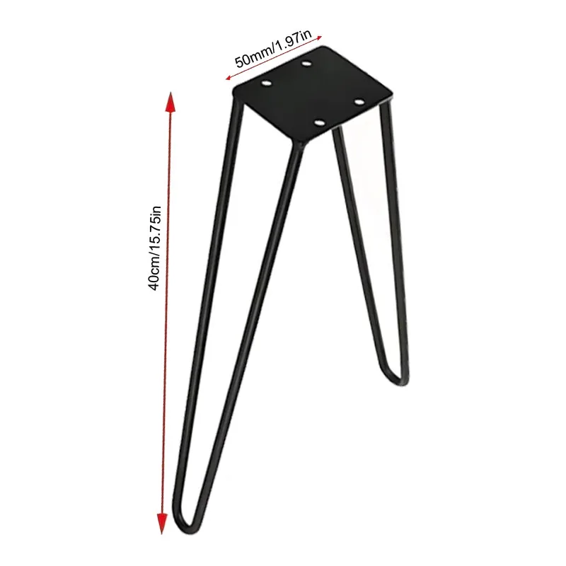 1pcs Table Dining Table Legs Furniture Legs Laptop Hairpin Leg Legs for Furniture Peg Leg Iron Adjustable Folding Table