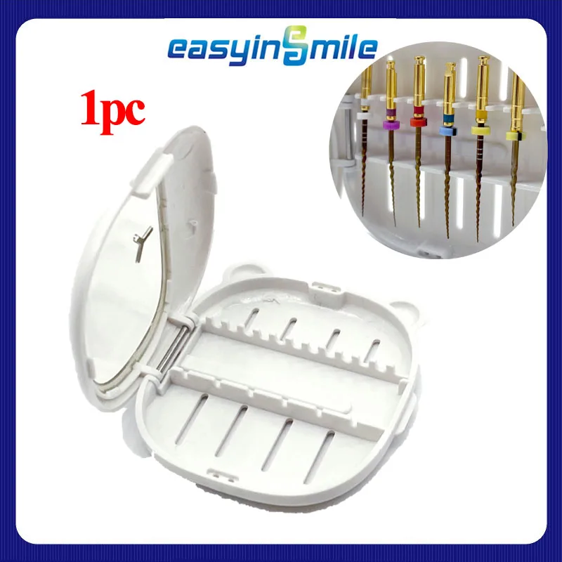 

Dental Endodontic File Disinfection Box Root Canal Files Organizer Case Endo File Dentistry Sterilizer Case Dental Tray