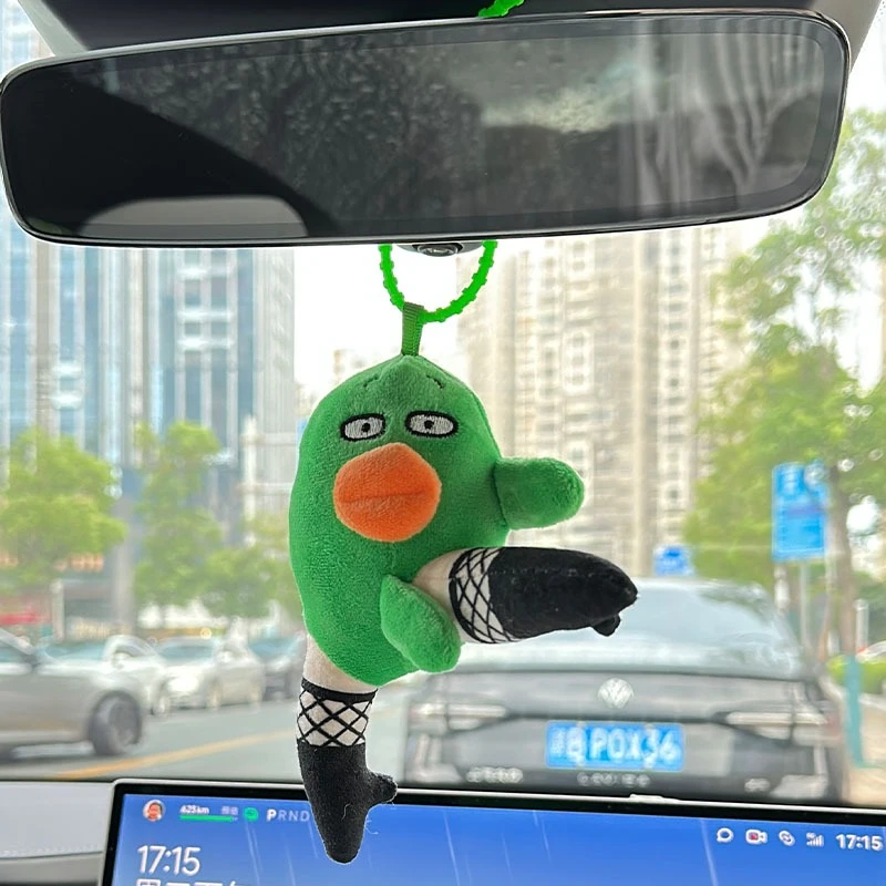 OFFCURVE 2025 سيارة قلادة دمية مرآة الرؤية الخلفية ديكور الراقية الداخلية معلقة حلية اكسسوارات السيارات