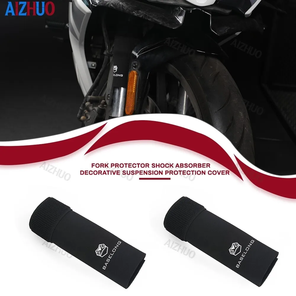 

Fit For Upside Down Forks Universal 37-61mm Fork Tube Front Fork Sock Protector Guard Wraparound Neoprene Motorcycle Accessories