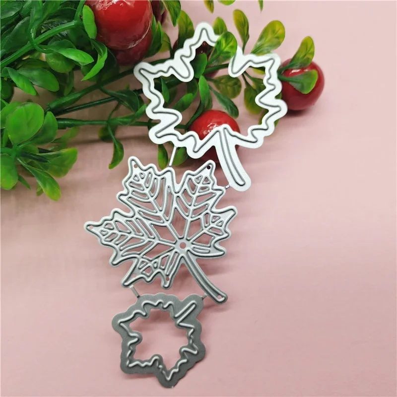 Metal Cutting Dies Cut Die Mold Leaf Decoration Scrapbook Paper Craft Knife Mould Blade Punch Stencils