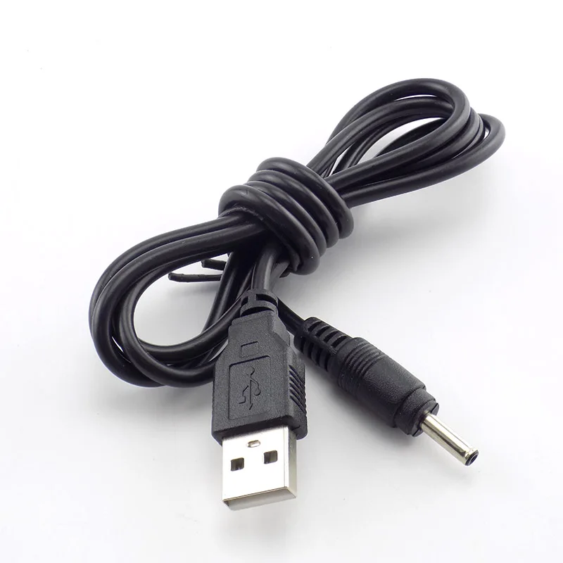 3.5 مللي متر ميركو USB كابل شحن تيار مستمر موائم مصدر تيار شاحن مصباح يدوي ل رئيس مصباح مصباح شعلة 18650 بطارية قابلة للشحن