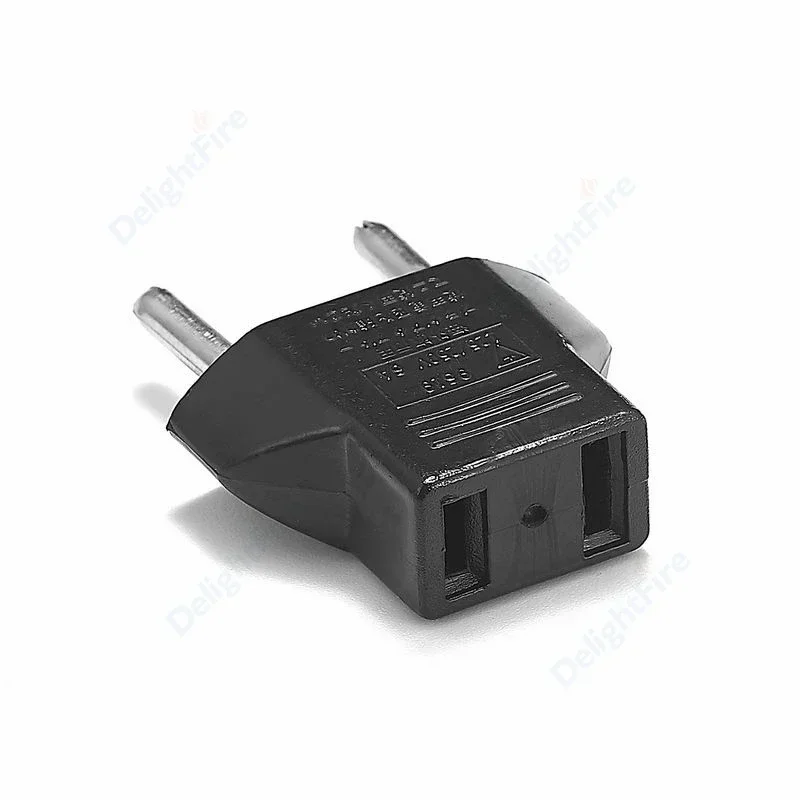 EU Plug Adapter US To EU Travel Plug Adapter American To European Socket Converter Type C 4.0mm Euro Electrical Outlets
