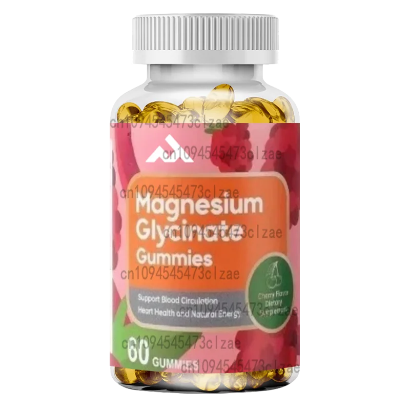 

Glycine Magnesium Gummies, Sugar Free Magnesium Supplements Containing Zinc, Vegetarian Glycine Magnesium Supplements