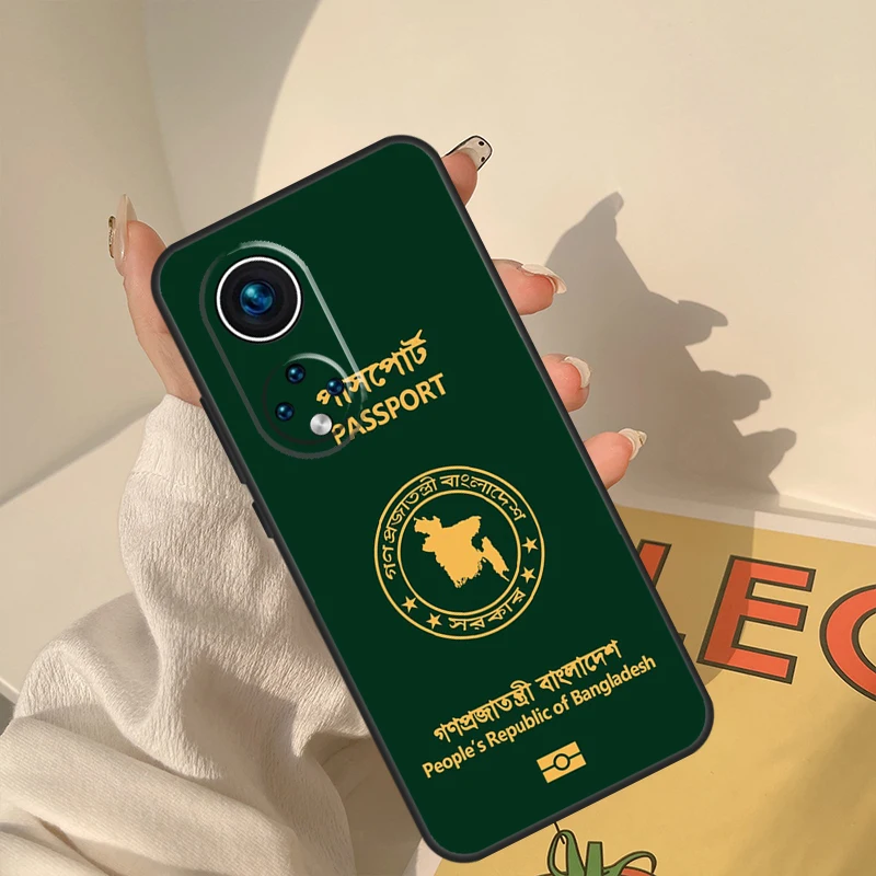 Bangladesh Flag Case For Huawei Honor 50 Lite P20 P30 P40 P50 Pro Nova 5T P Smart Z 2019 2021 Back Cover