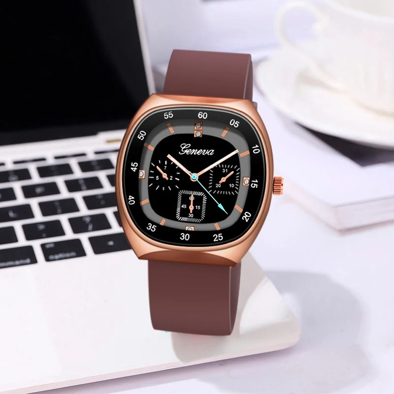 Luxury Women Watch Silicone Watches Women Clock Ladies Wristwatch Quartz Watch Festival Gift Reloj Mujer relogio feminino