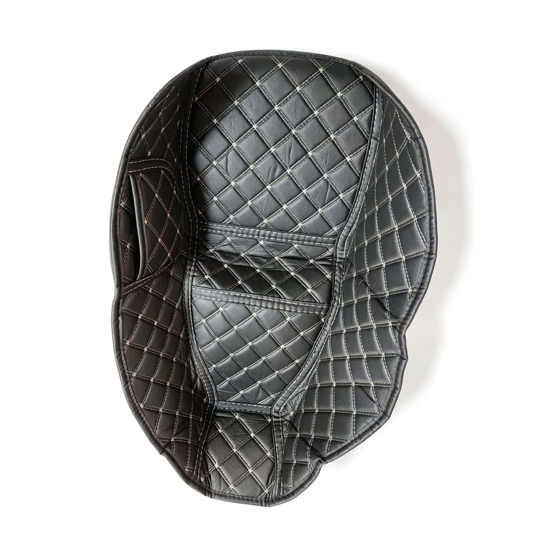 PU Leather Seat Cover Compatible with For honda PCX125 Featuring All-Weather Resistance and Honeycomb-Based Stability System