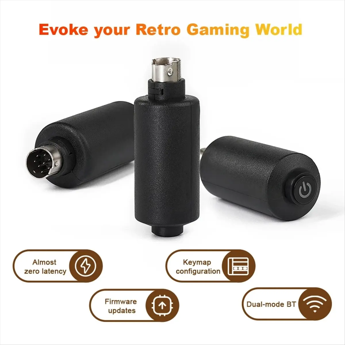 ★▲ Wireless Game Controller Adapter for PC Engine for CoreGrafx Consoles to for for Switch Contorllers