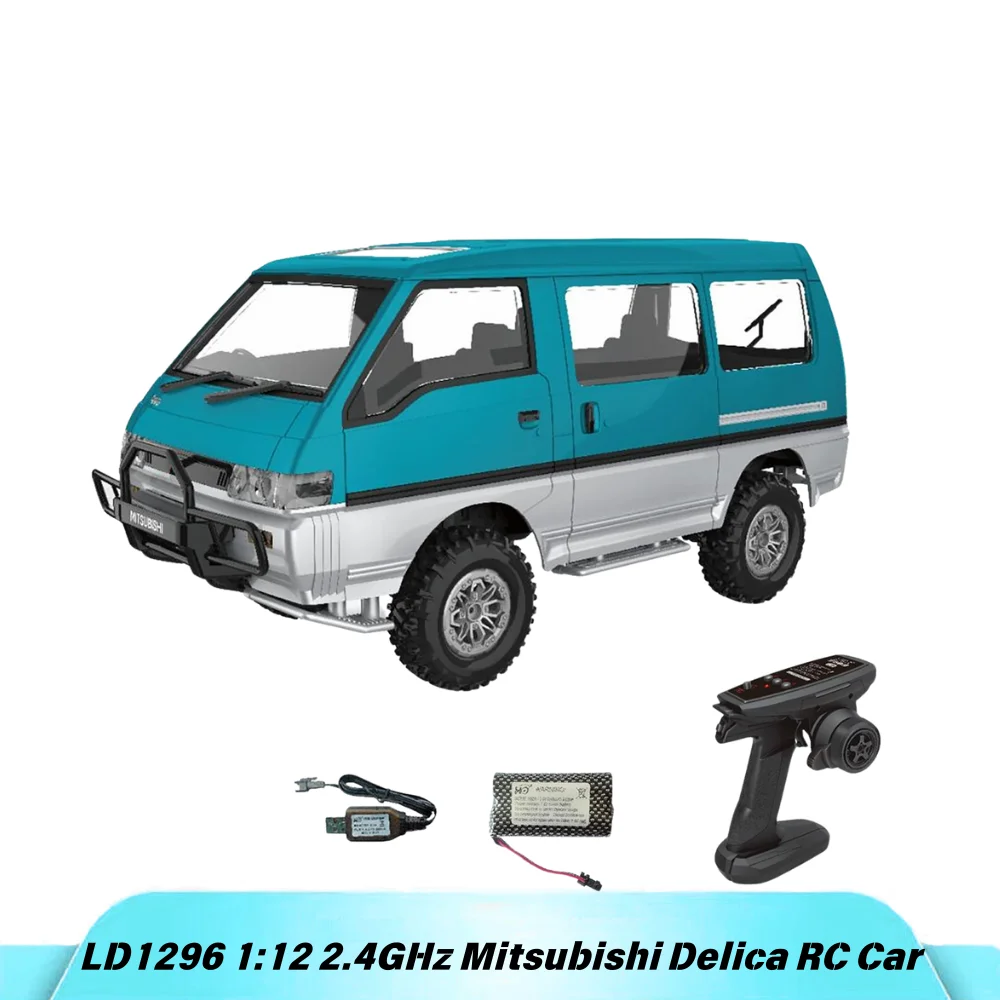 

LDRC 1/12 Off Road RC Car LD1296 RTR 2Speed Transmission Metal Gearbox Motor ESC Servo LED Light Remote Control Outdoor Toys