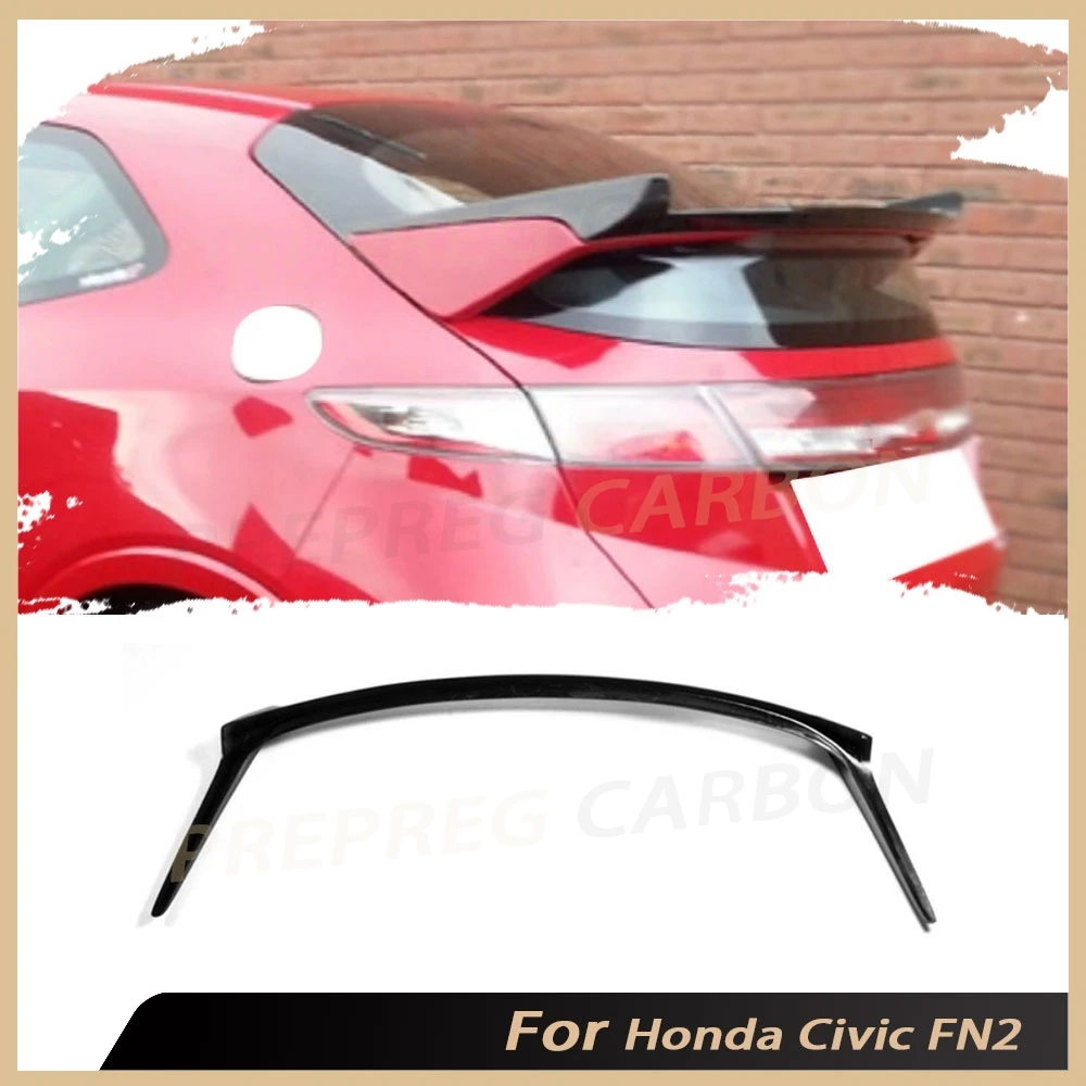 

for Honda Civic FN2 2007 2008 2009 2010 2011 Typer Car Accessories Duckbill Rear Trunk Wing Spoiler Racing Tuning Body Kits FRP