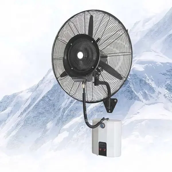 26 30 inch industrial heavy  wall mounted water atomizing air cooler fan sprayer