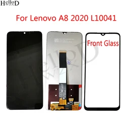 Mobile LCDs For Lenovo A8 2020 L10041 LCD Display + Touch Screen Digitizer Panel Assembly Lens Sensor Front Glass Tools