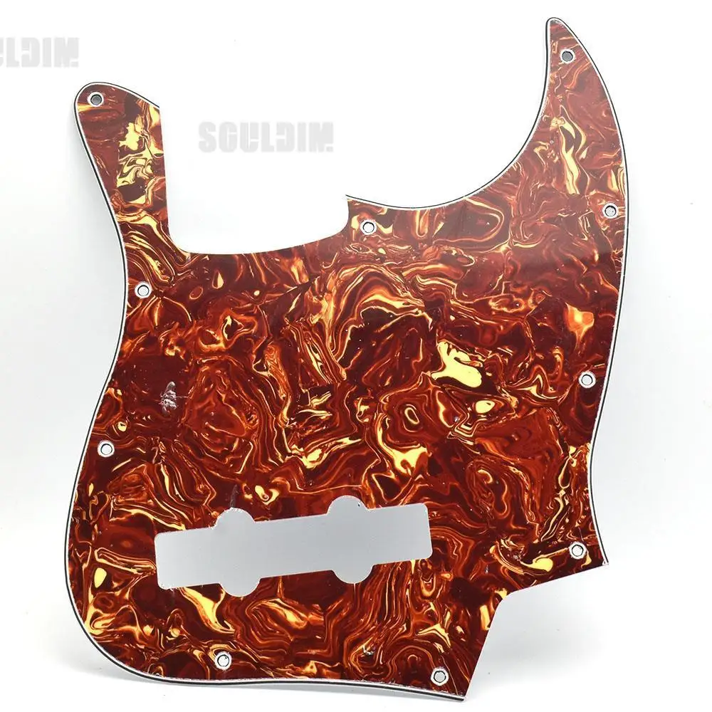 1pcs 10 Hole Jazz JB Bass Pickguard 4 String Guitar Scratch Plate Bass Guitar Accessories