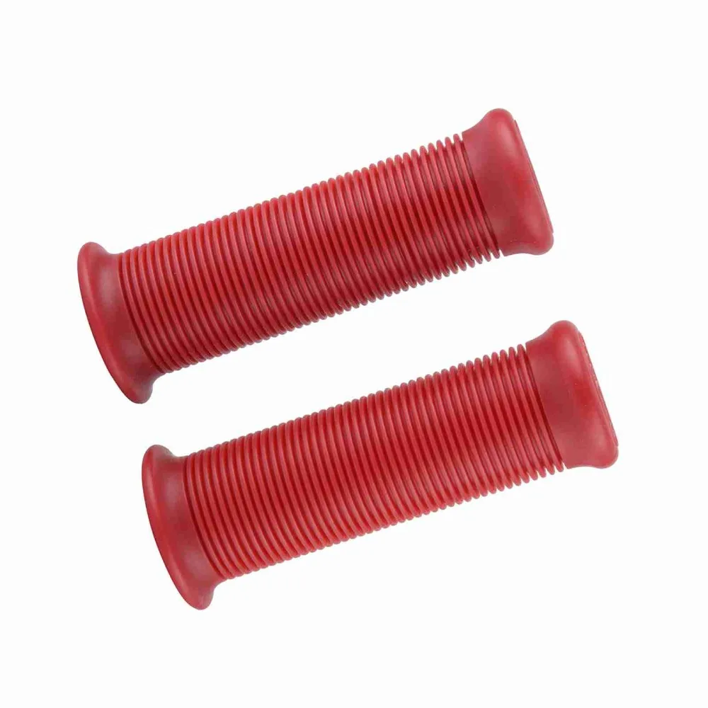 1 pair 1 Inch 25mm Motorcycle Handlebar Grip TPR Material Vintage Style Universal Motorcycle Grip 1.1 Inch 28mm Red/Brown