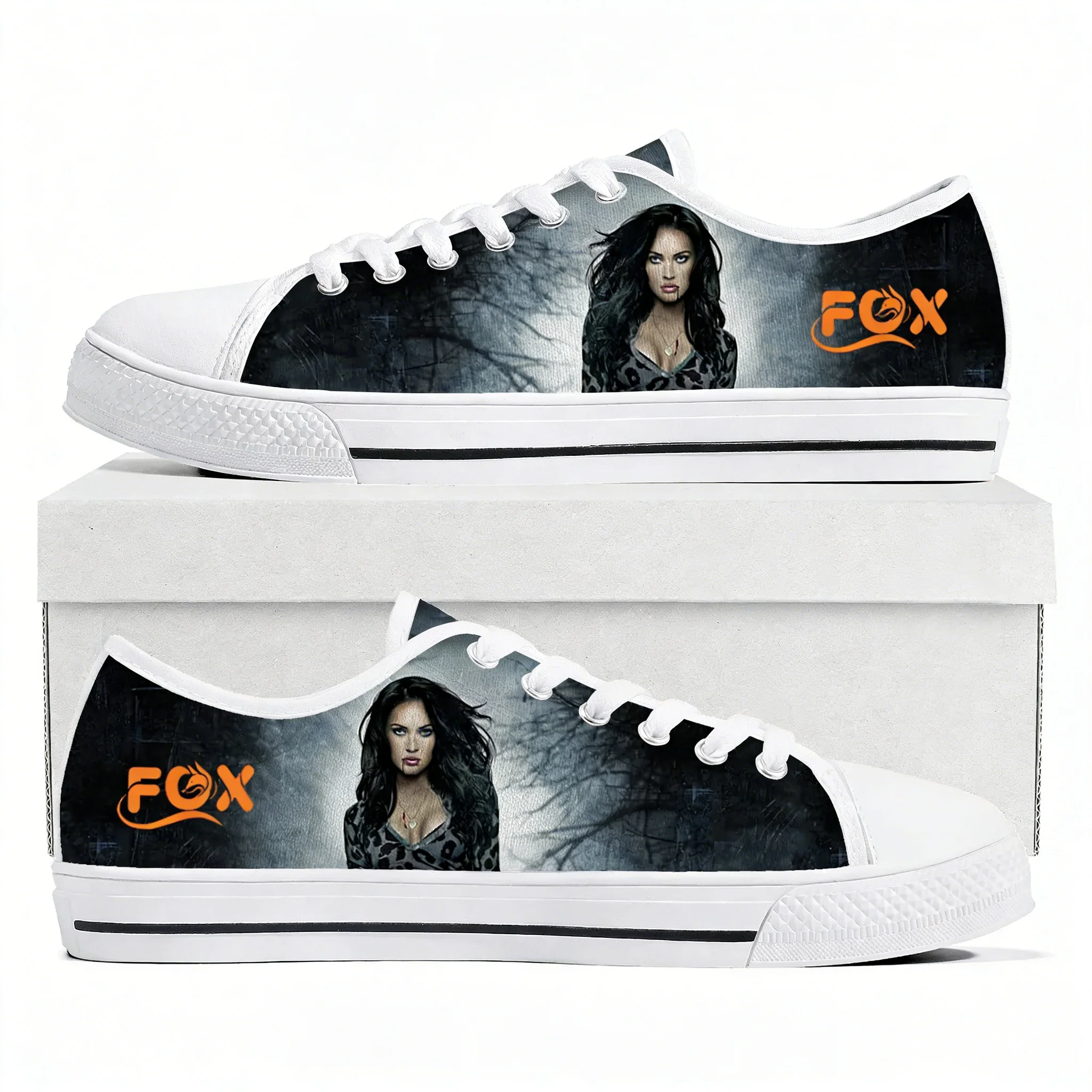 

Megan Fox Actor Singer Low Top Lightweight Sneakers Mens Womens Teenager Canvas Sneaker Casual Couple Hiking Lightweight Shoes