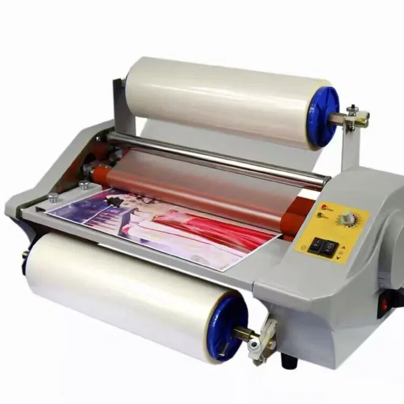 FM360 Paper Laminating Machine Cold Roll Work Card Office Document Laminating Machine A3