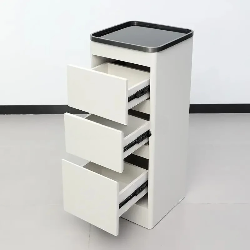 

ss D High-end barber shop cabinet tool table hair cutting tool cabinet beauty salon storage trolley