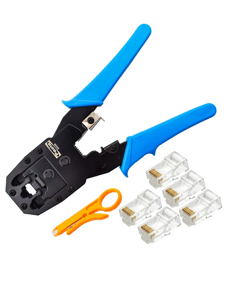 Network cable pliers, Class 4/Class 6/Class 8, telephone cable stripping pliers