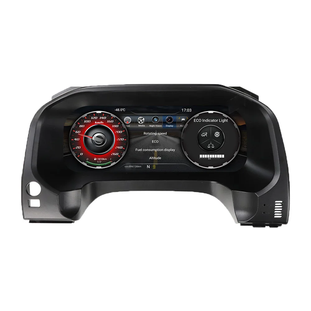 Car LCD Instrument Digital Cluster For Toyota Prado 2002-2022 Virtual Cockpit Speed Meter Car Dashboard Head Unit Display - Image 3