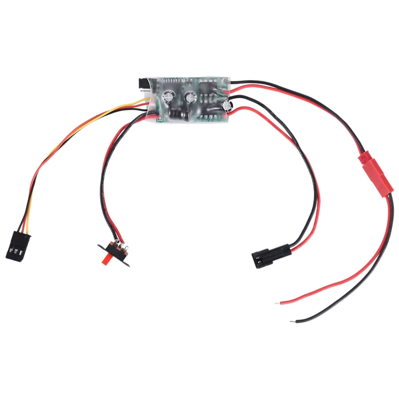 WPL C14 C24 C34 C44 B14 B24 B16 B36 1/16 RC 자동차 업그레이드 부품 액세서리 용 16A 브러시 ESC 속도 컨트롤러-[A17I]