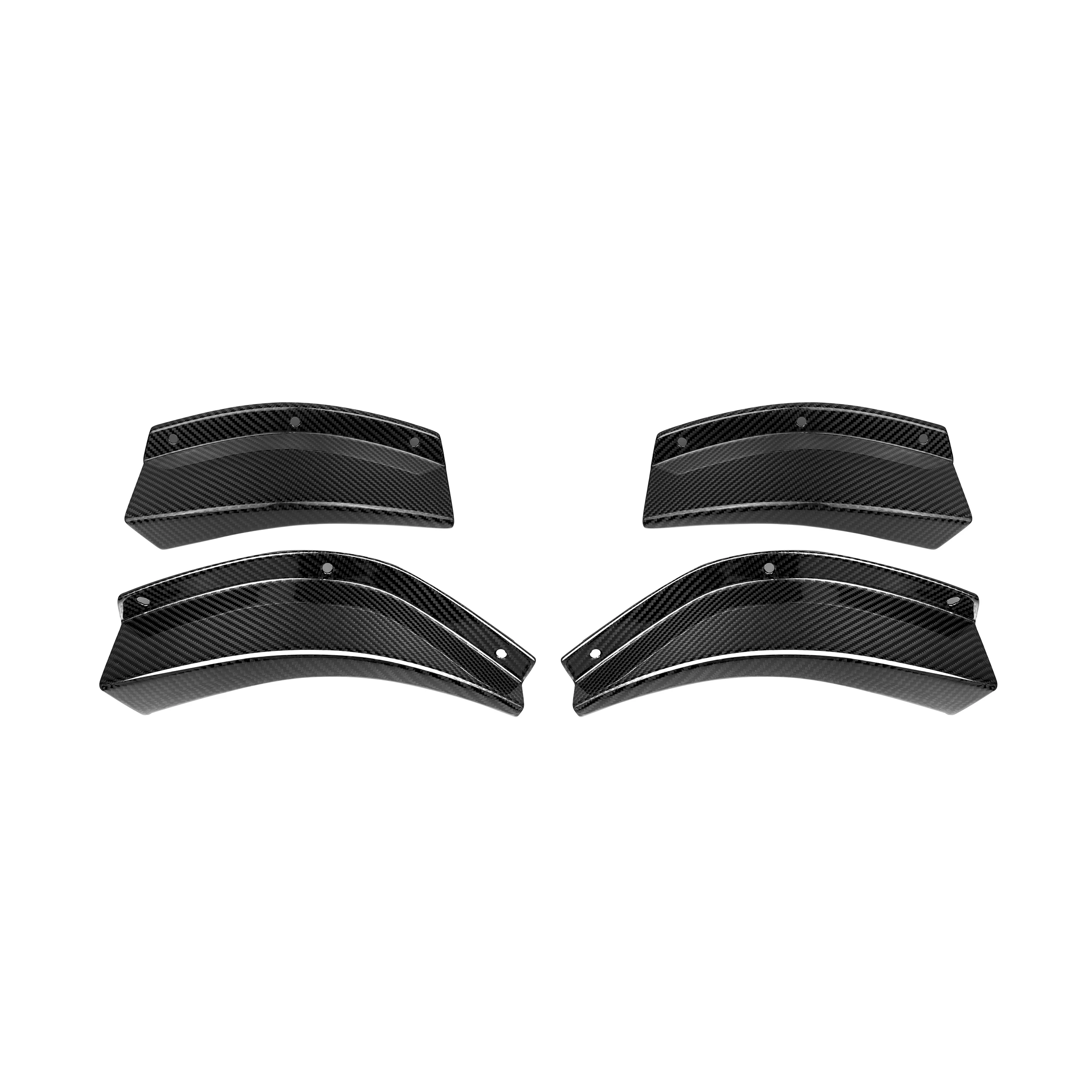 

New Arrival GT4 Style Side Splitters for G80 G81 G82 G83 M3 M4 2021+100% Dry Carbon Fiber Front Bumper Canards