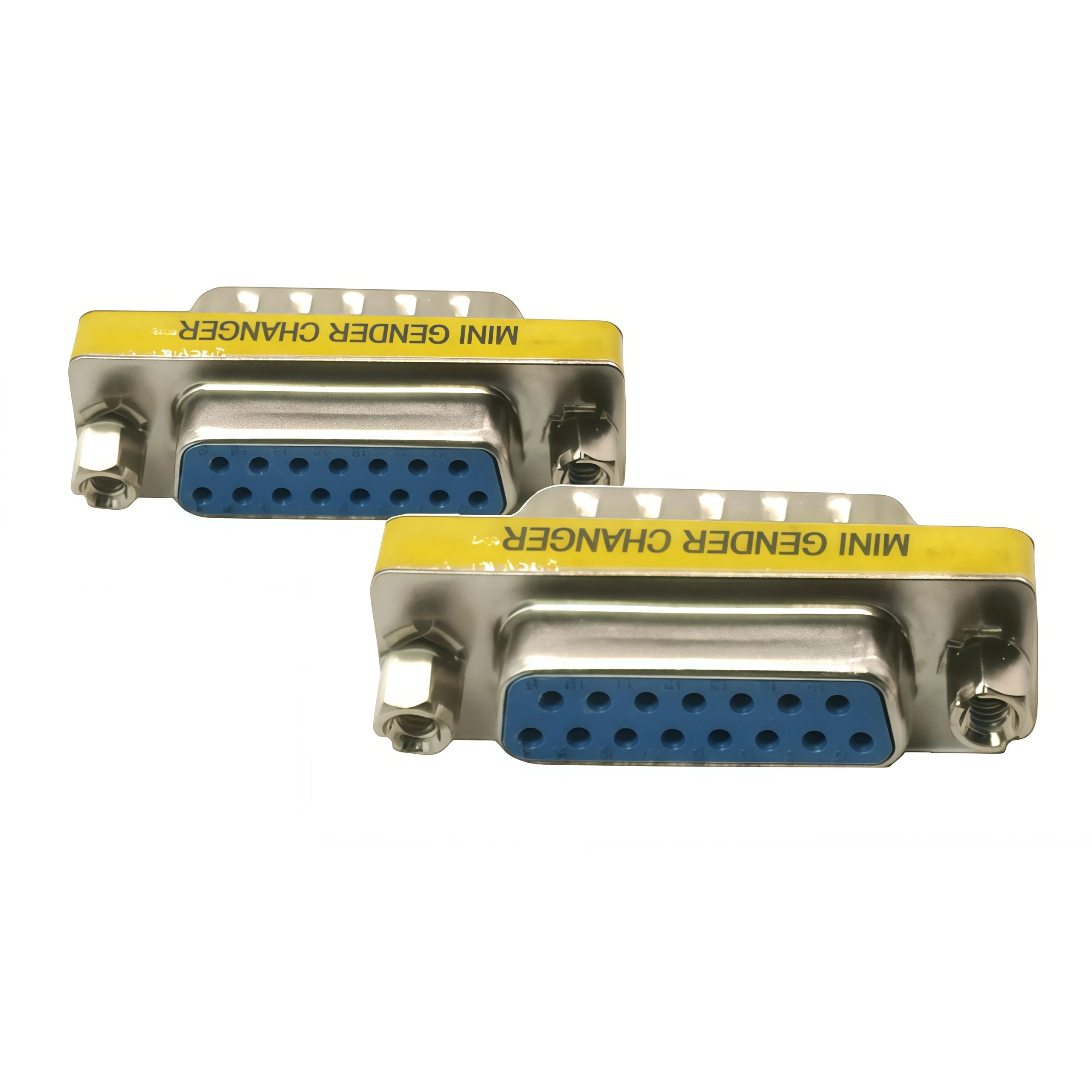 Adapter serii DB D-SUB DB9 DB15 DB25 DB37 Pin Męski/Żeński do Męski/Żeński Port RS232 Złącze VGA M-F M-M F-F Zmieniacz Płci