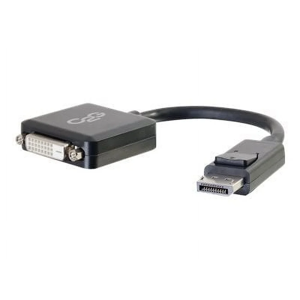 

8-дюймовый адаптер DisplayPort-DVI, однополосный видеоконвертер DVI-D для конференций «папа-мама», офиса, домашнего использования