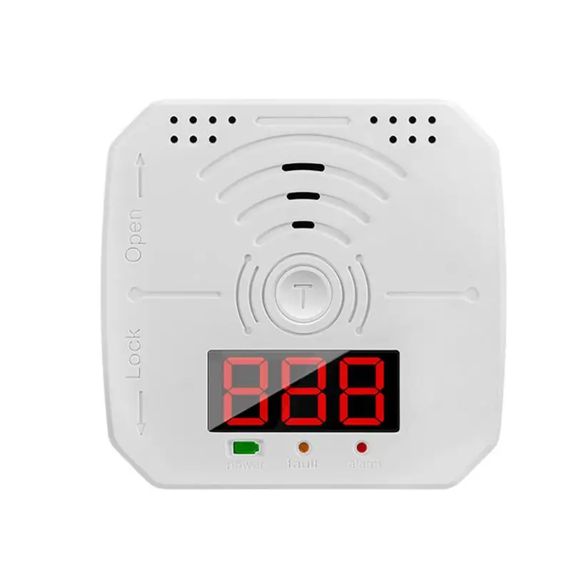 Co Alarm Portable Co Monitor Battery-Operated Carbon Monoxide Alarm Sound & Light Warning Alarm Safety Device Home Alarm For Rv