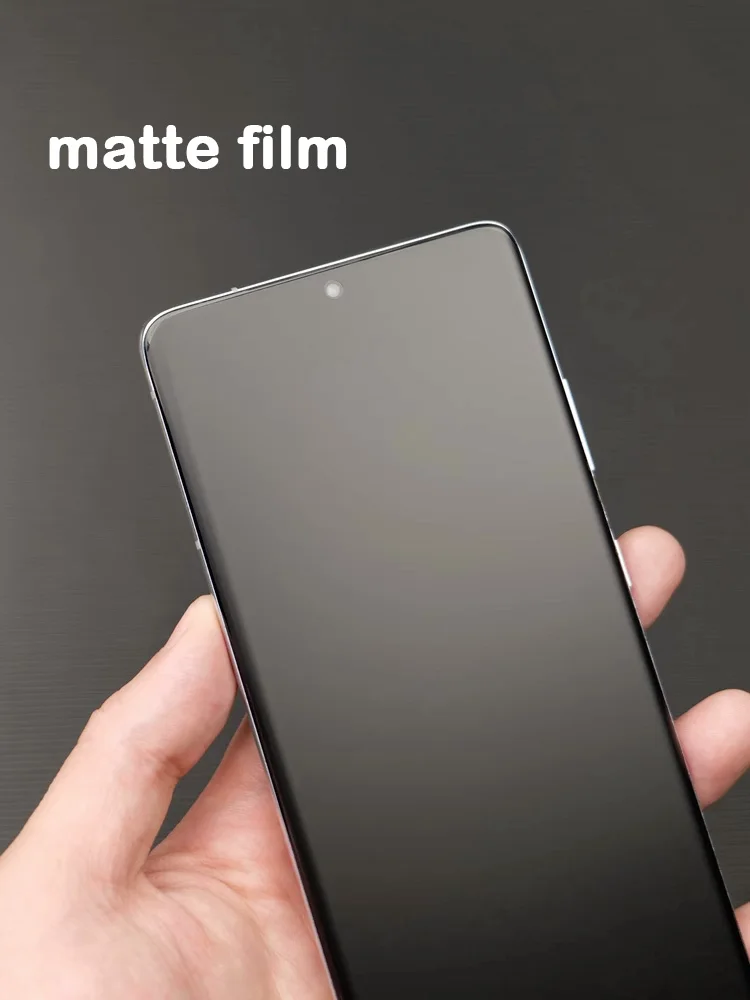 Matte Hydrogel-Folie für Samsung Galaxy S24 S23 S22 S21 S20 Ultra Plus, kein Fingerabdruck-Displayschutz, kein gehärtetes Glas – Detail 4
