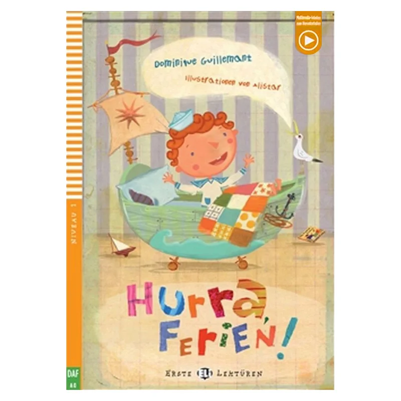 

ELI Young Readers German A0 Hurra Ferien ELI Publishing Group ELI Publishing Group 9788853614803 Book