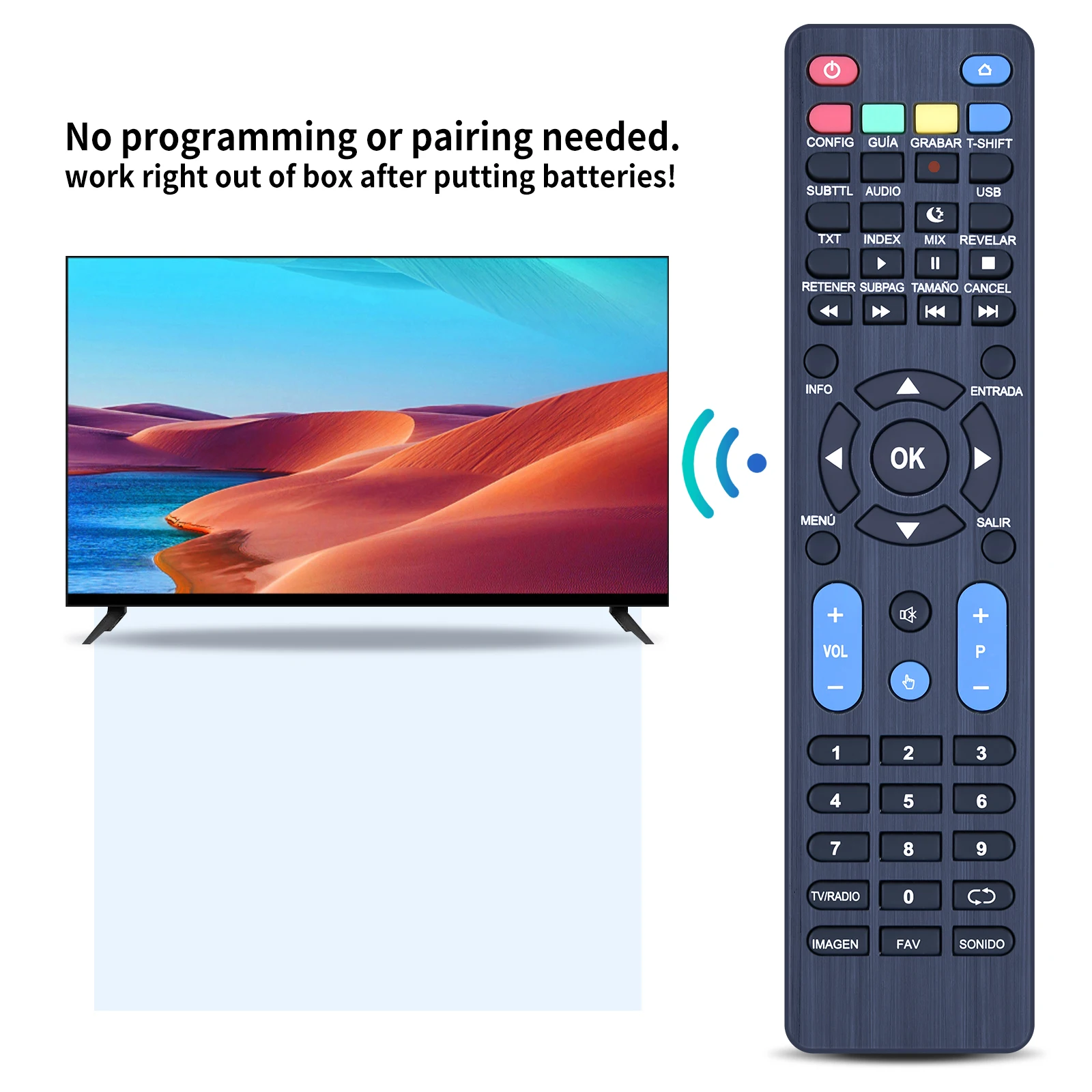 جديد لجهاز التحكم عن بعد للتلفزيون TD Systems K50DLY8US K55DLY8US LED HDTV