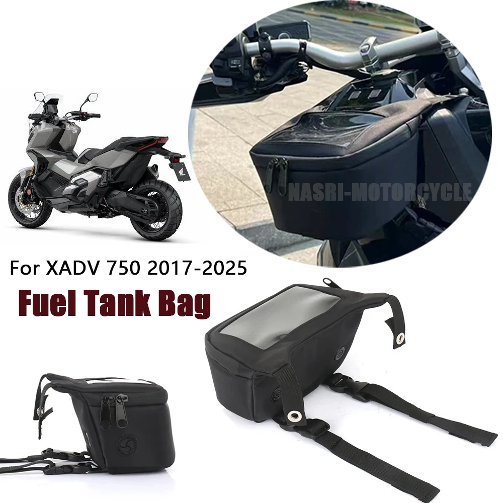 オートバイアクセサリートラベルツアーパックスクータートンネルタンクバッグ-2017-2025-ホンダ-x-adv-xadv-750-x-adv750-xadv-750