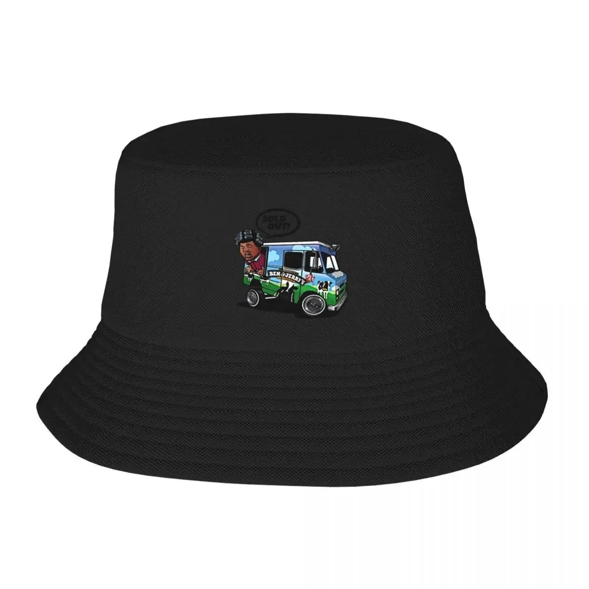 New Ben and Jerry Ice Cream Sneaker Matching Bucket Hat Sunhat Christmas Hat Women's Gollff Wear Men's