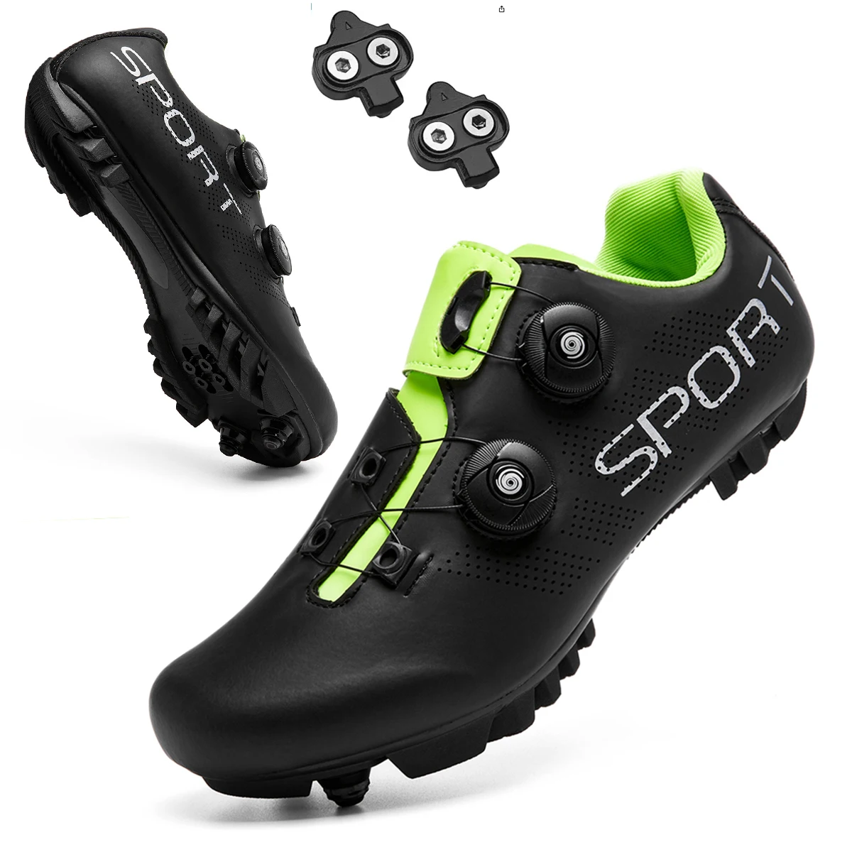 Radfahren Sneaker Mtb mit Stollen Männer Carbon Sport Speed Bike Schuhe Frauen Mountain Racing Flache SPD Rennrad Schuhe – Detail 6