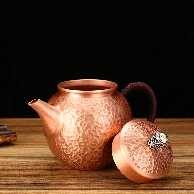 

copper pots are made of small copper teapots, and hammered by hand to heat coffee coffee pots.