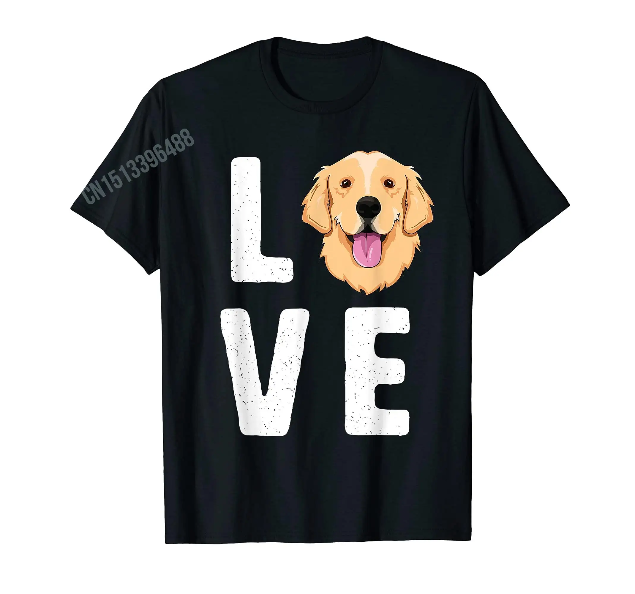 Don\'t Stop Retrieving Retro Golden Retriever Dog T-Shirt 100% Cotton Men Women Hip Hop T Shirts For Gift Size XS-5XL