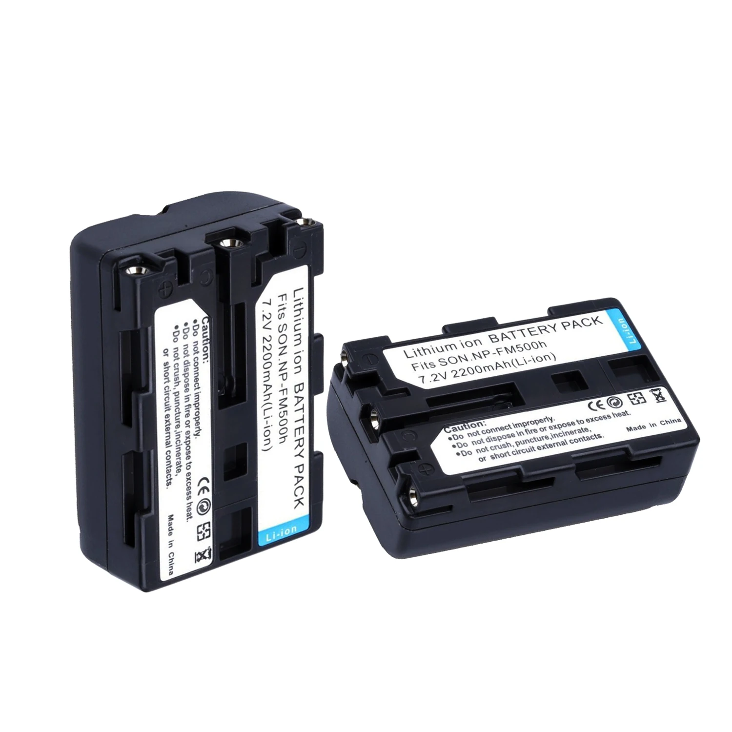 NP-FM500H Battery x2 with Charger for Sony FM500H, DSLR-A350 DSLR-A700 DSLR A200 A300 A450 A700 A580 SLT-A99 DSLR-A100