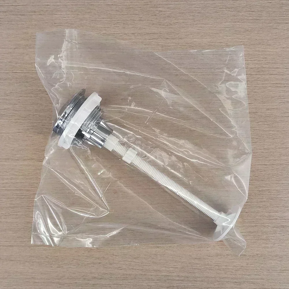 38mm Toilet Flush Button Stylish Single-Press In 4 Elegant Colors For Push Button Flush Valve For Home Improvement Tool