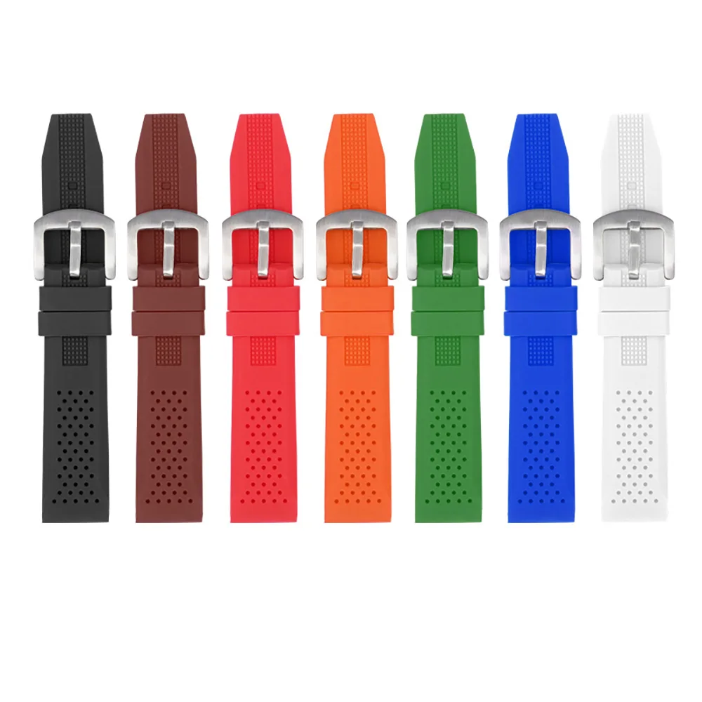 

Bracelet Quartz Watch Wristband Belt 16mm 18mm 20mm22mm 24mm Watch Strap Silicone Wrist Strap
