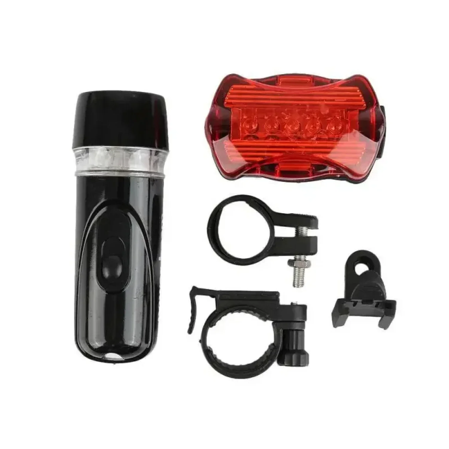 Bike Light Cycling Biycle Front Rear Taillight Set Waterproof 5- Lamp Headlight Safety Flashlight Bicicleta Bicycle Accessory