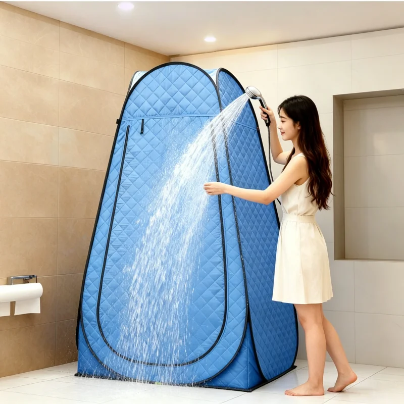 ポータブルサーマルテント 冬キャンプ用シャワー 防水更衣室 - Outdoor Camping Toilet Tent のレビューと価格