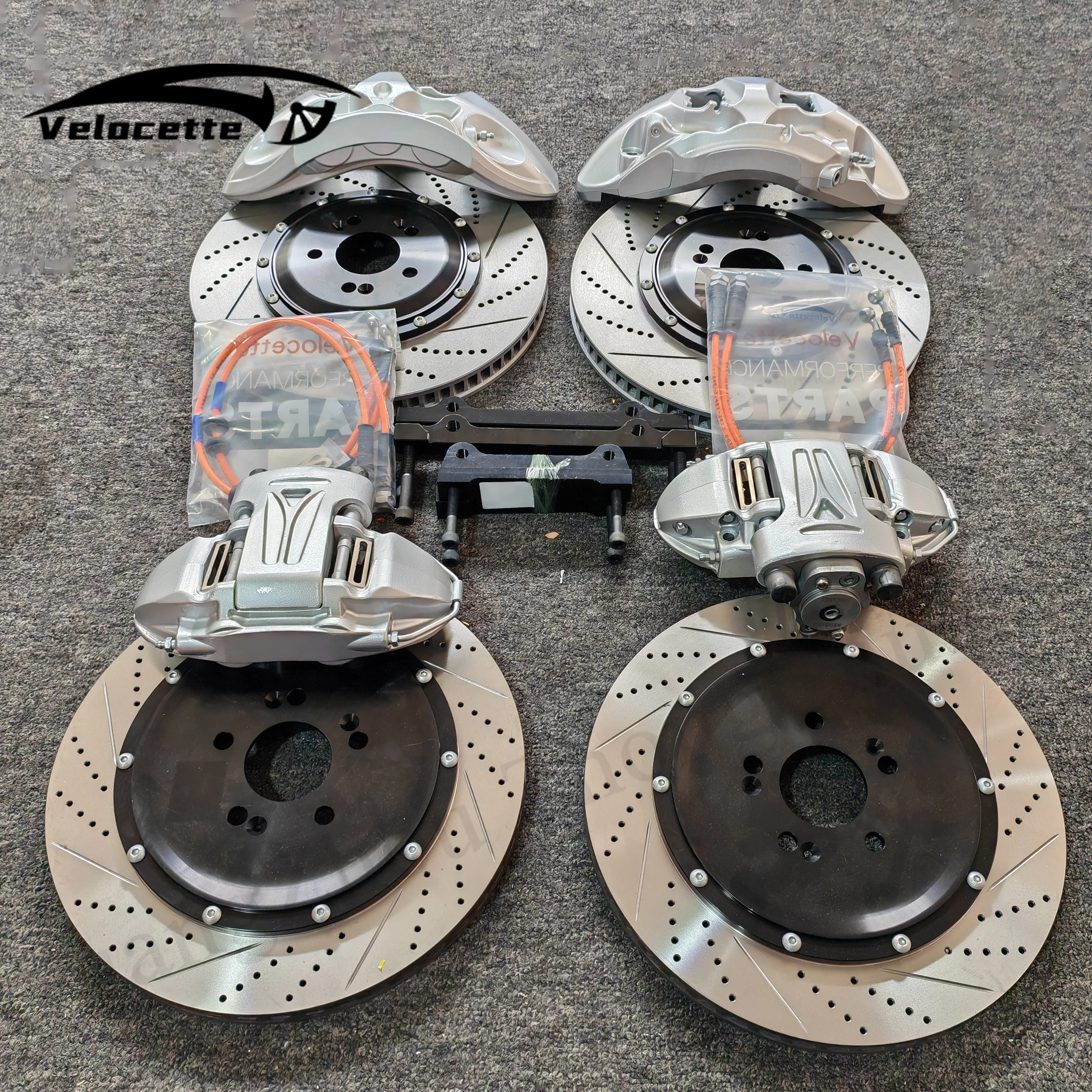 Vorderrad, 6 Kolben, große Bremse, Hinterrad, 4-Kolben-Bremssattel-Set, 380 400 Rotor, für Genesis GV80