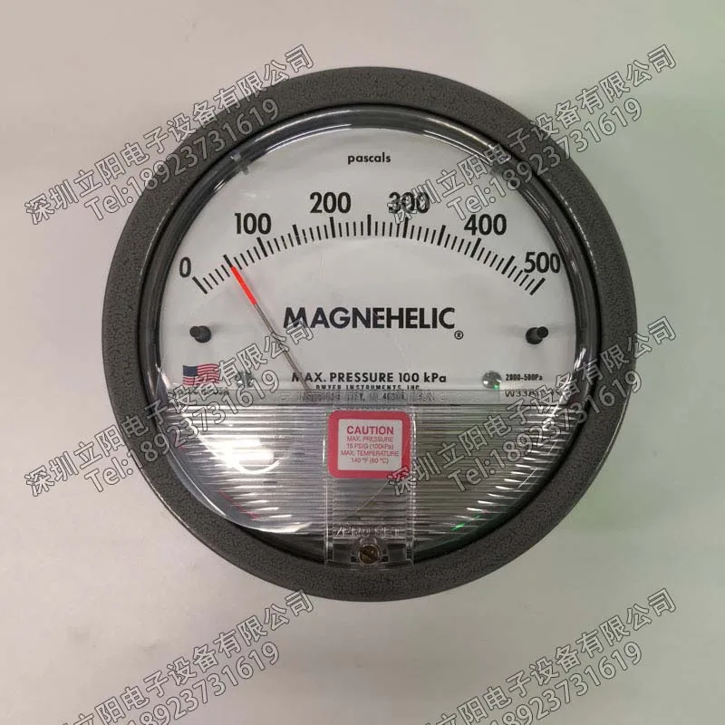 

Новые счетчики дифференциального давления DWYER MAGNEHELIC 0-500 Па серии 2000,