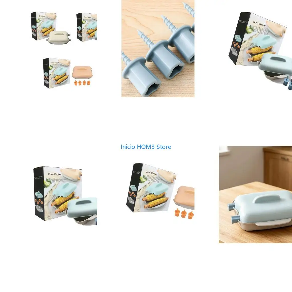 A5YD Space Saving PP Corn Steamer Efficiency Kitchen Gadget For Microwave Cooks Vegetables Quickly And Easily Without Mess