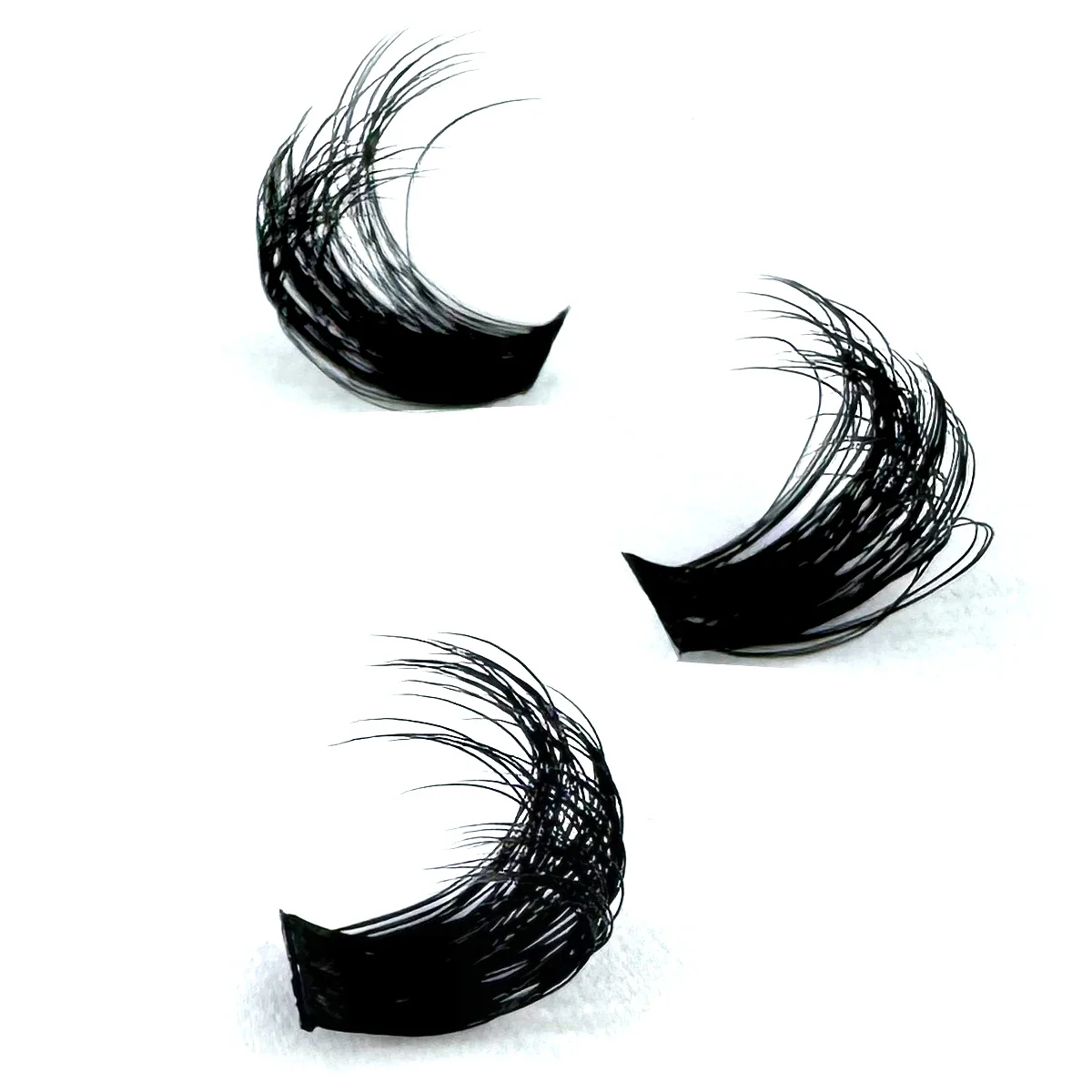 640pcs 60D/80D/100D 9-18mm Individual Lashes Eyelash Book Clusters Extensions False Eyelash DIY at Home Cluster Eyelash Makeup