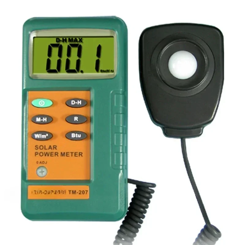 

For TM-207 Solar Power Meter With1.5M Remove Sensor